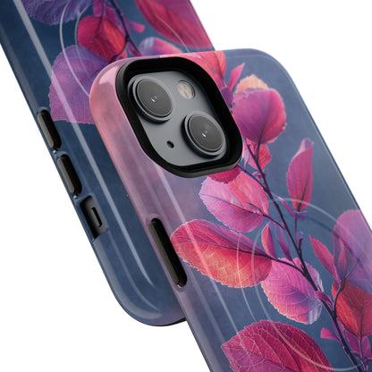 Pink Blue Nature - Tough + MagSafe® iPhone 14 Phone Case