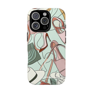 Chic Pastel Fashion Ensemble - for iPhone 16