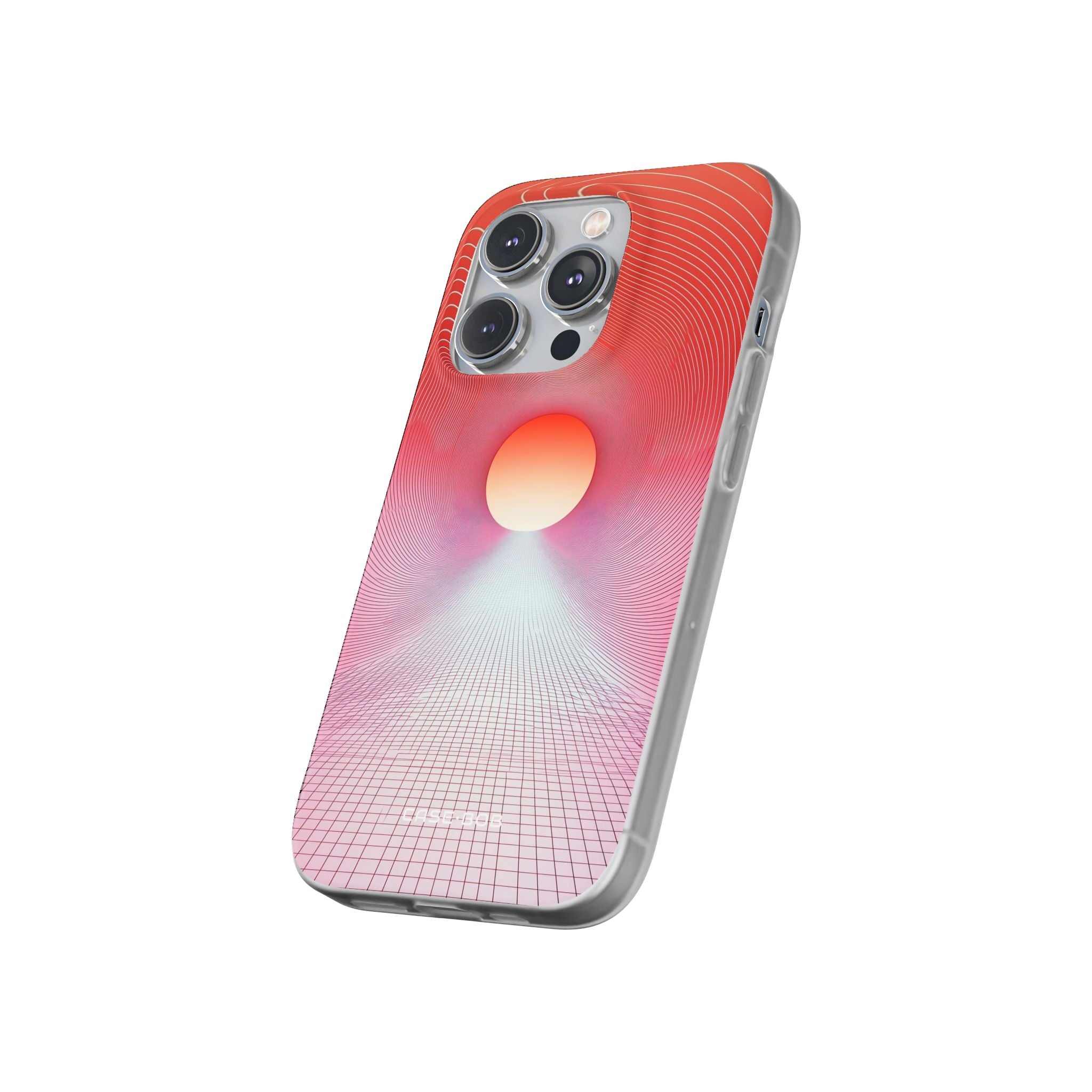 Orange Portal iPhone 14 Pro Case - Soft