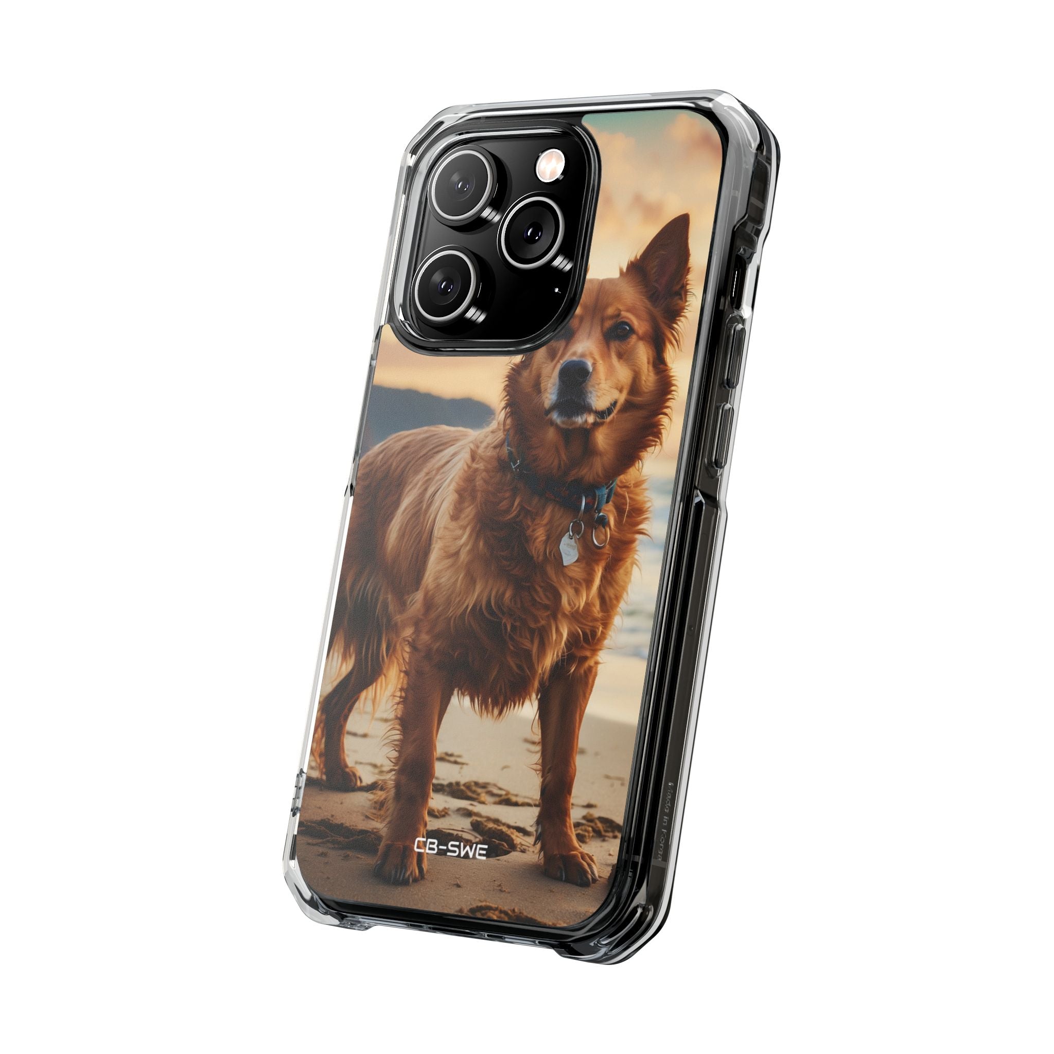 Golden Dog Plays iPhone Case - Impact