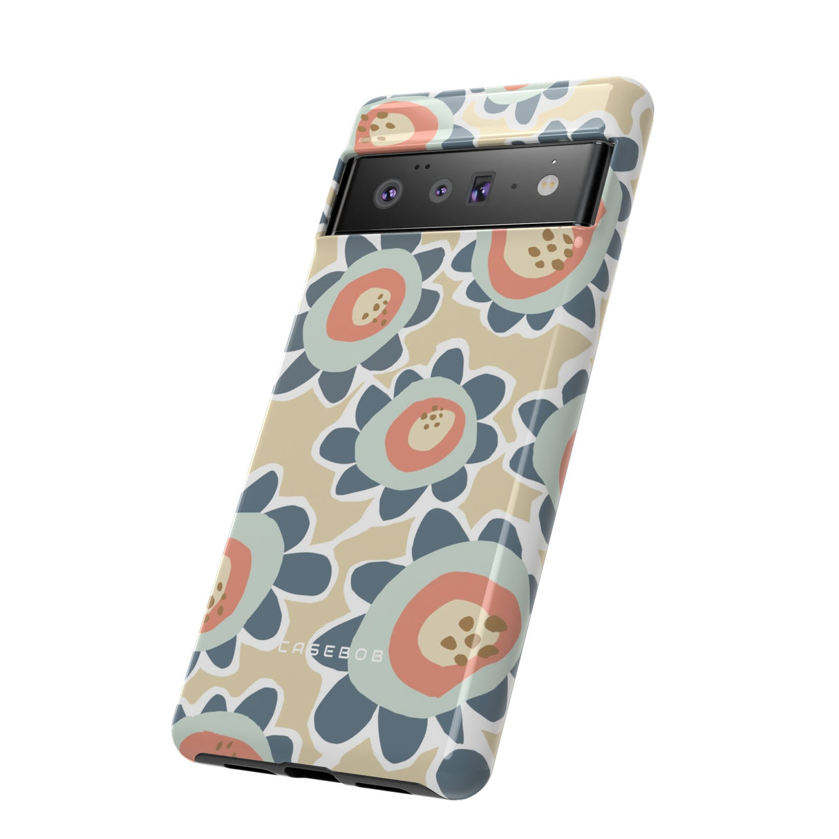 Pastel Happy Flower Phone Case - Protective - Protective Phone Case