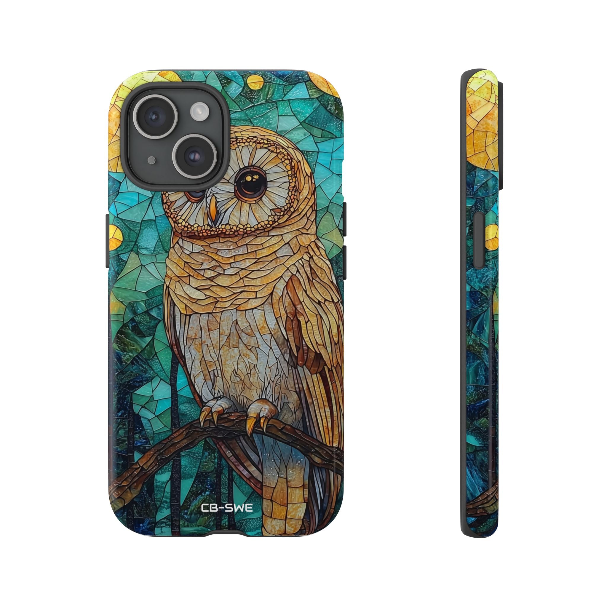 Celestial Owl Gaze - iPhone Case