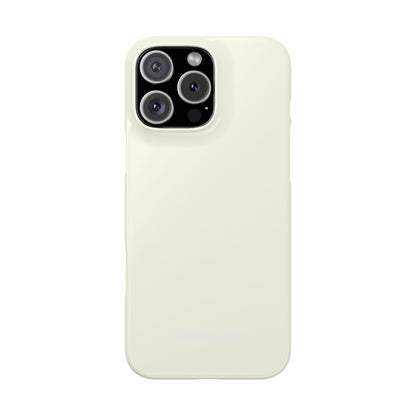 Ivory White - Slim iPhone 16 Phone Case