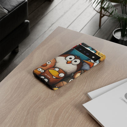 Whimsical Birds Gather - Google Pixel Case