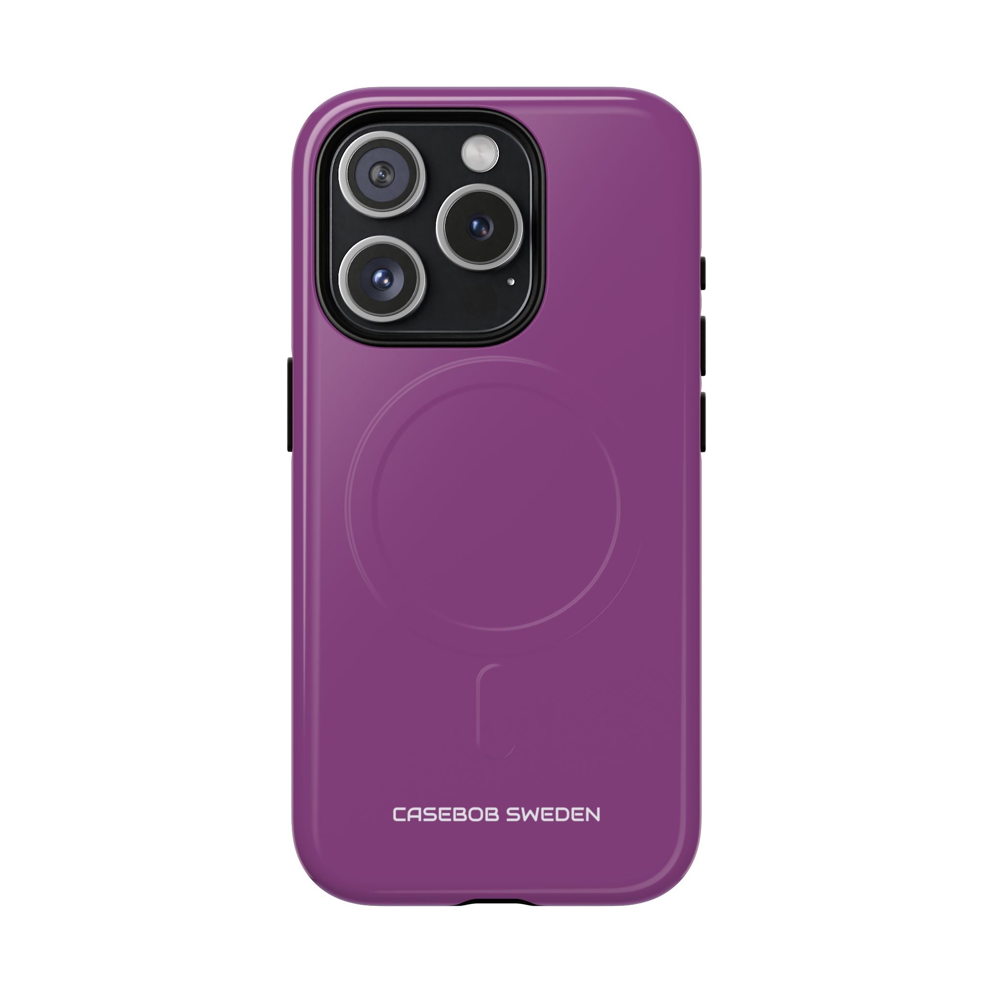 Plum Purple - Tough + MagSafe® iPhone 15 Phone Case