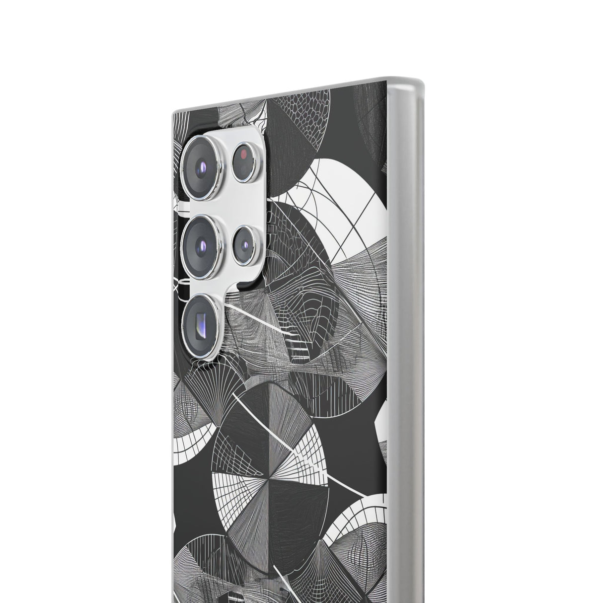 Geometric Elegance | Flexible Phone Case for Samsung Galaxy