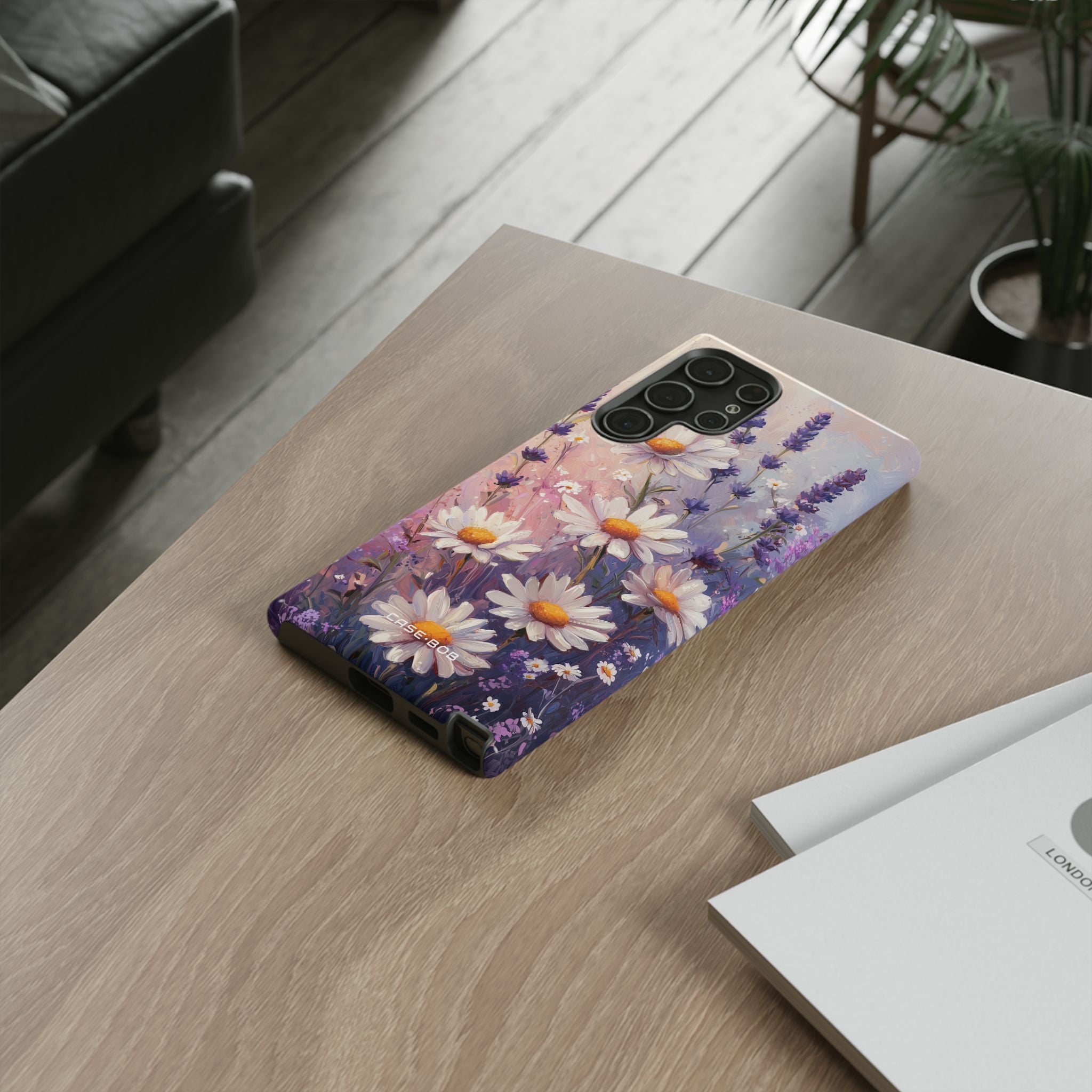 Daisy Lavender Bloom Samsung S22 Ultra Case - Tough
