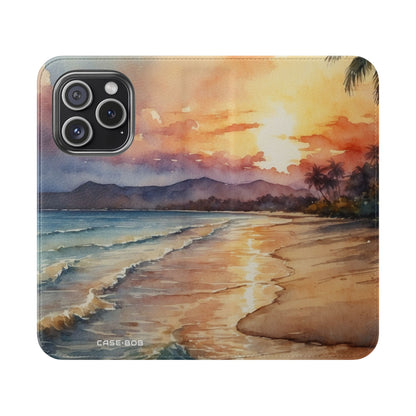 Sunset Glow - iPhone 15 Pro Case - Wallet