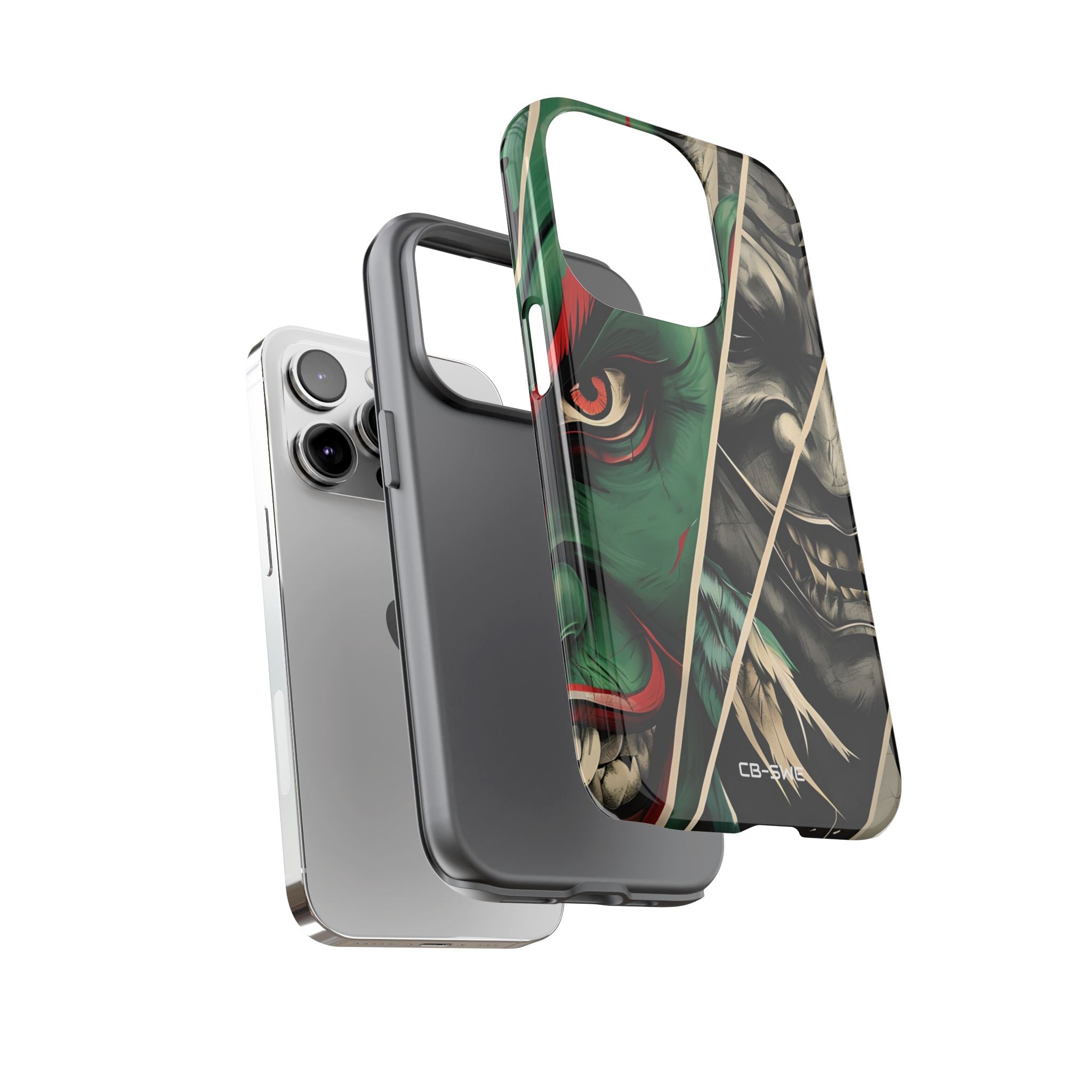 Demonic Panels Clash - iPhone Case