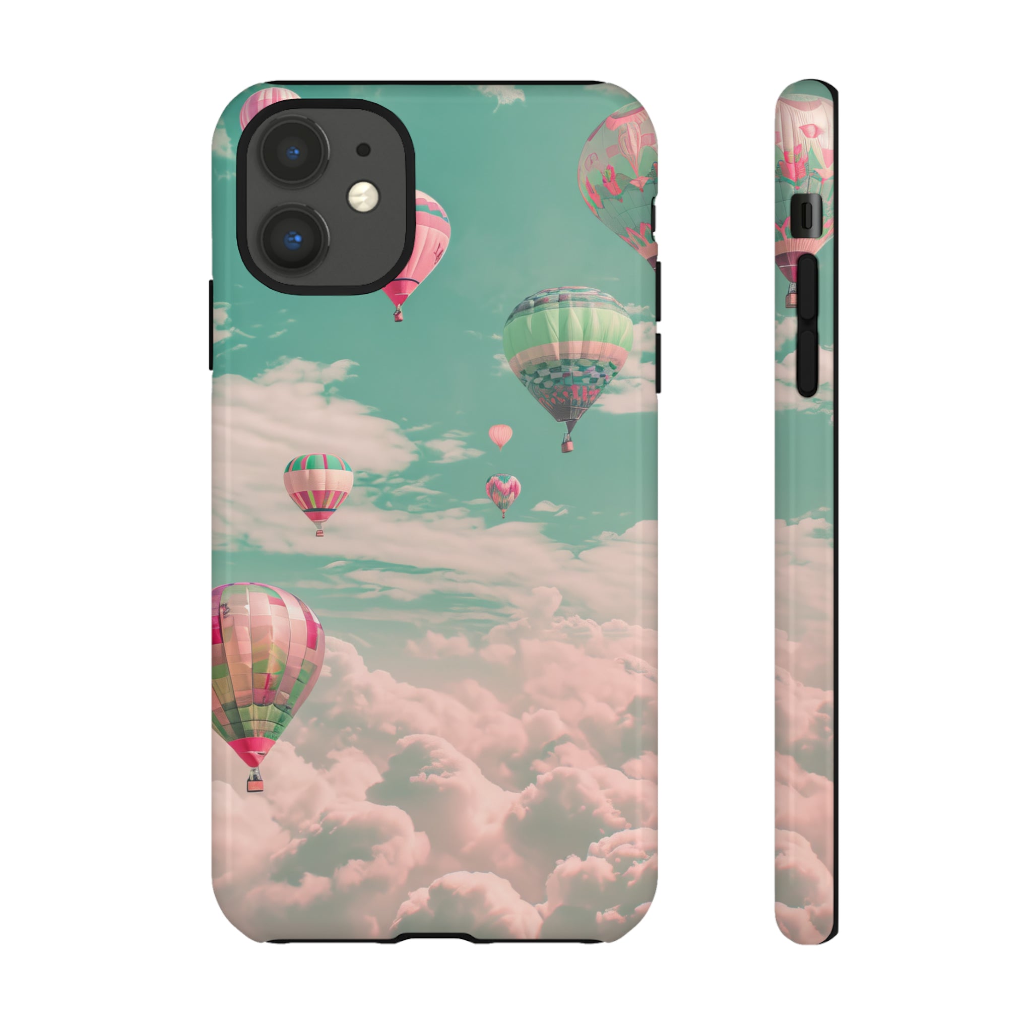 Skyward Balloons: Pastel Journey - Protective Phone Case