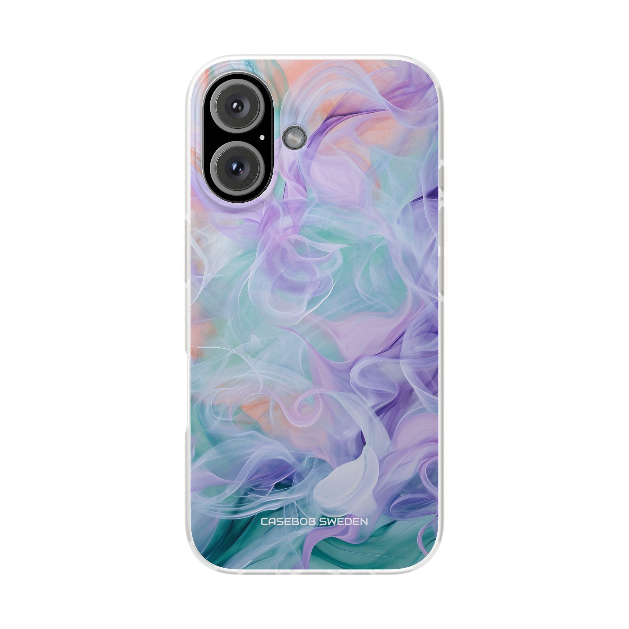 Purple Peach Whirl - Flexi iPhone 16 Phone Case