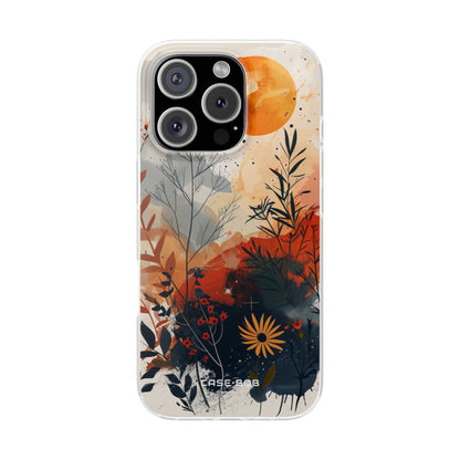 Orange Solstice iPhone 16 Pro Case - Soft