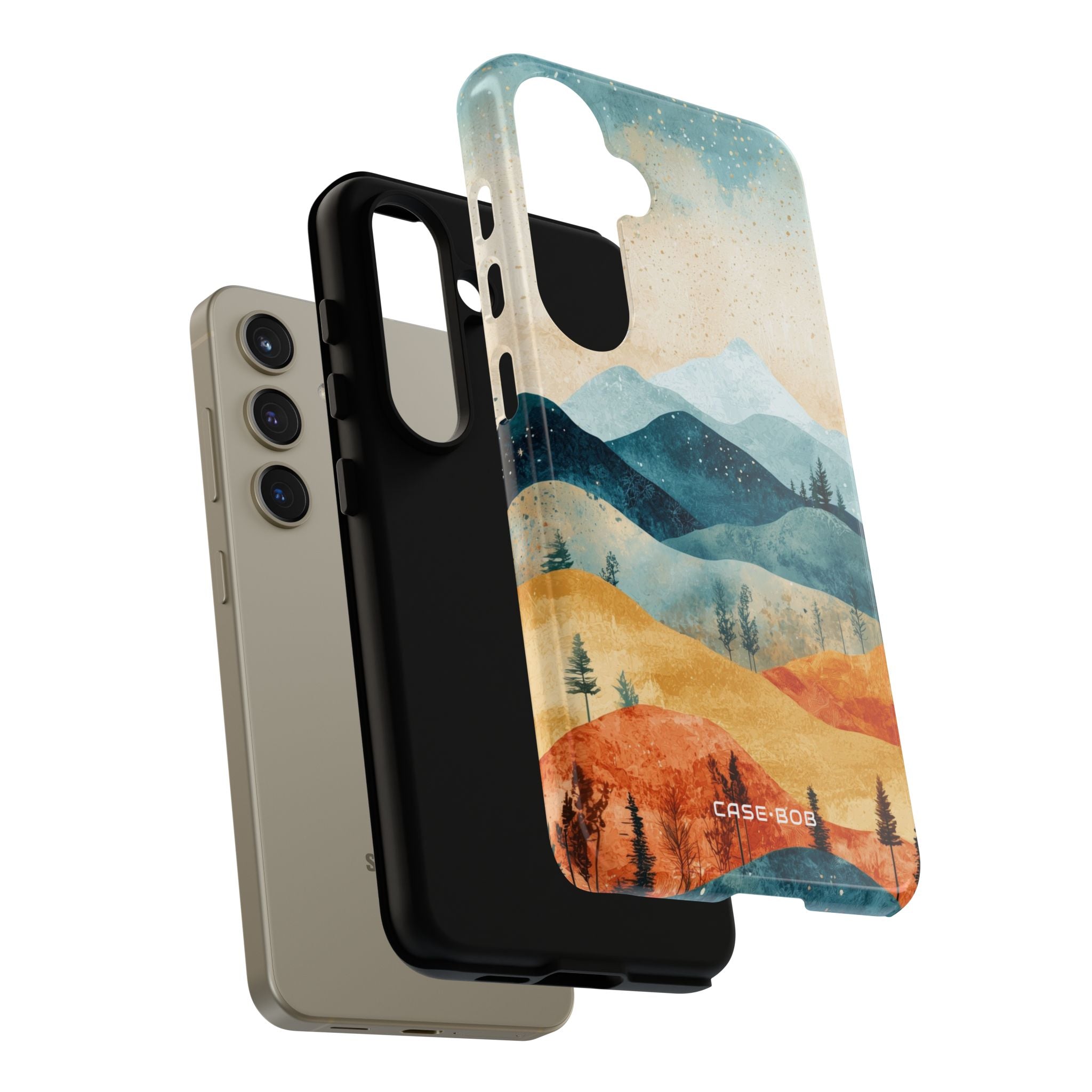 Moonlit Mountains Samsung S24 Case - Tough