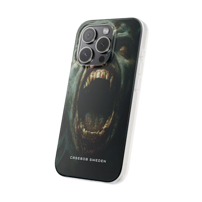 Gothic Wail of Decay iPhone 15 - Flexi Phone Case