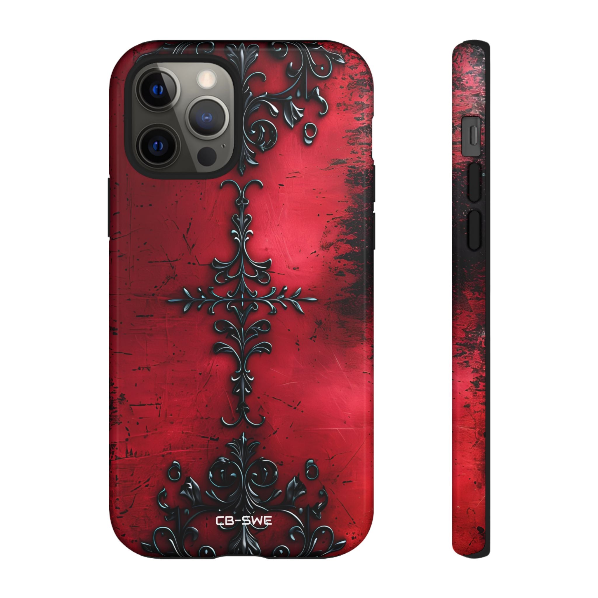 Gothic Crimson Emblem - iPhone Case
