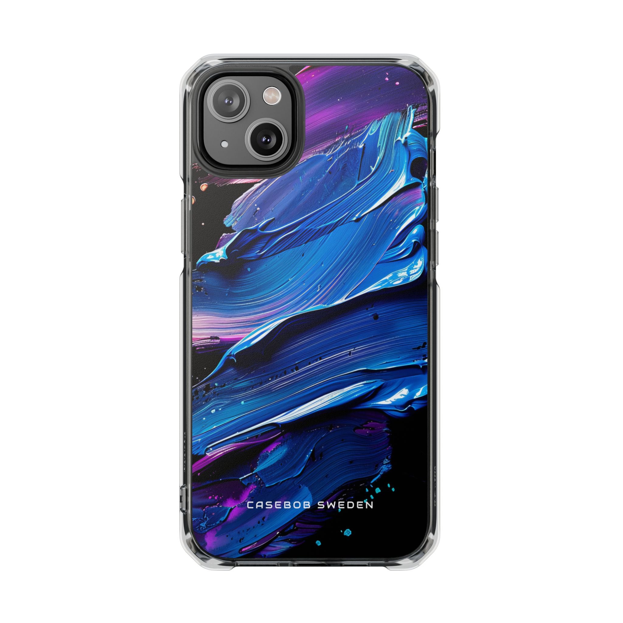 Ethereal Energy Flow iPhone 14 - Clear Impact Phone Case