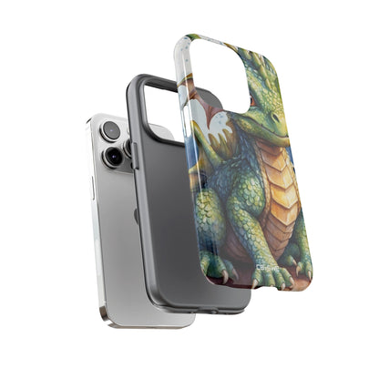 Green Dragon Smiles - iPhone Case