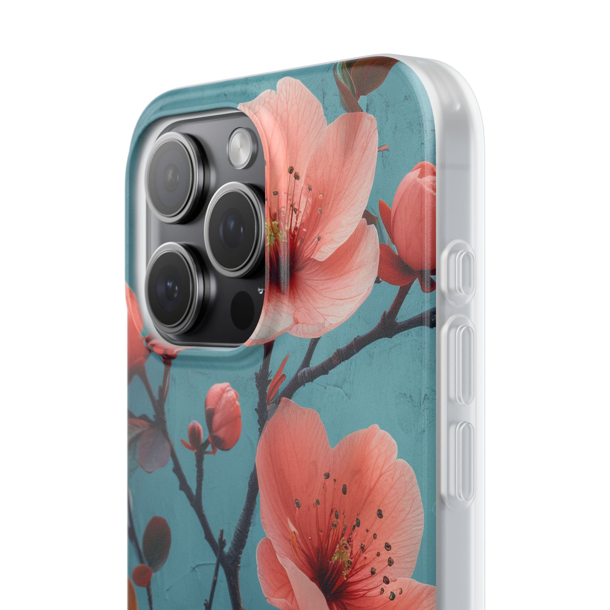 Floral Harmony Burst iPhone 15 - Flexi Phone Case