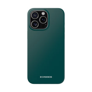 Deep Jungle Green | Phone Case for iPhone (Flexible Case)