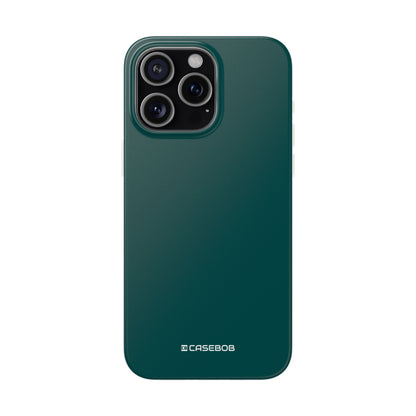 Deep Jungle Green | Phone Case for iPhone (Flexible Case)