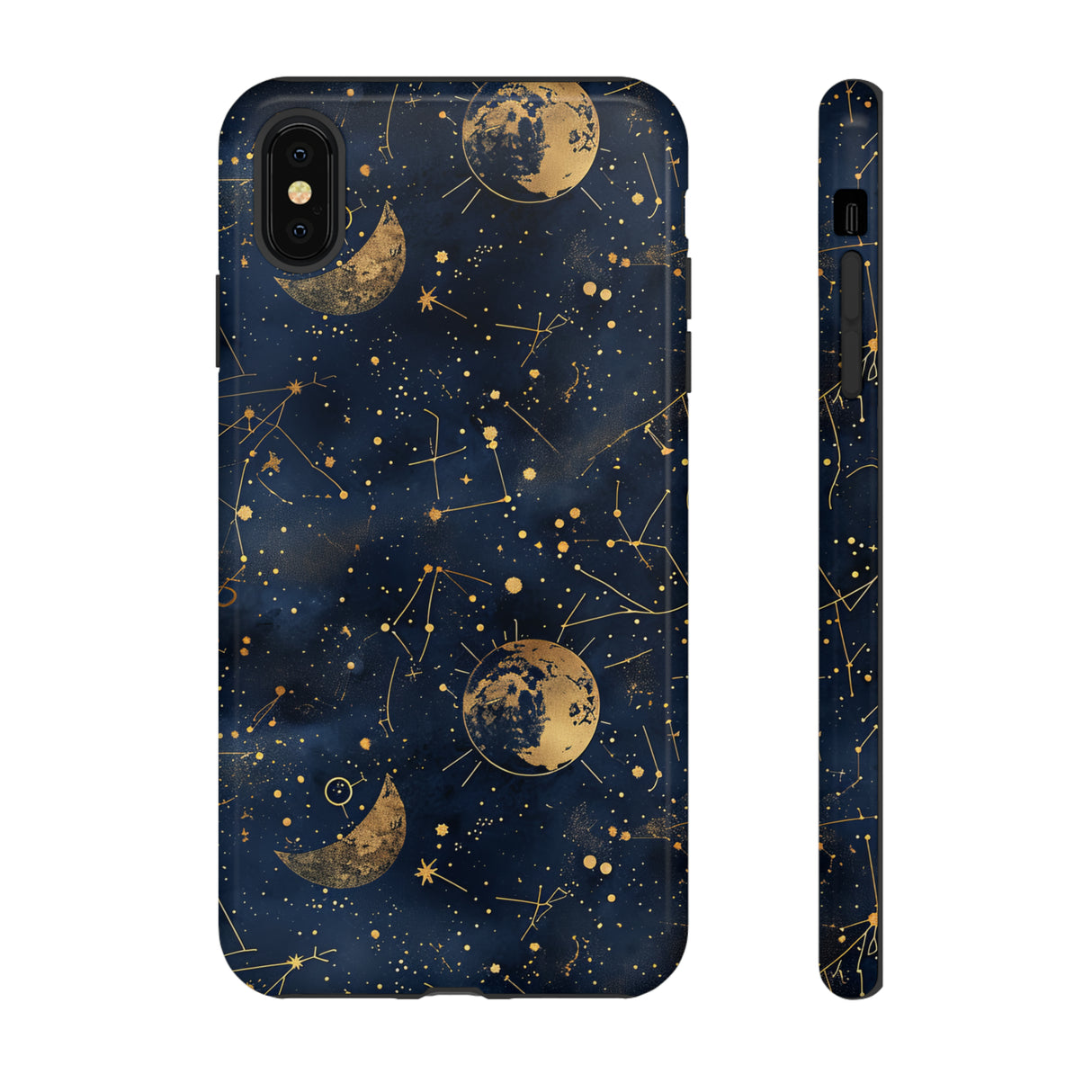 Celestial Zodiac Whispers - Protective Phone Case