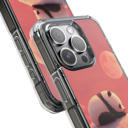 Moonlit Panda Dreams iPhone Case - Impact