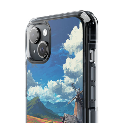 Impressionistic Summer Windmill iPhone Case - Impact
