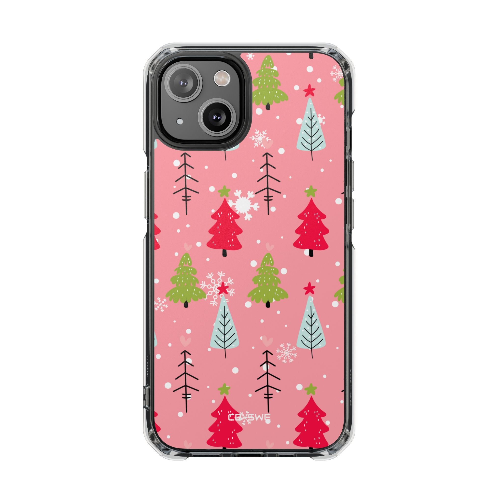 Snowflakes Dance Playfully iPhone Case - Impact