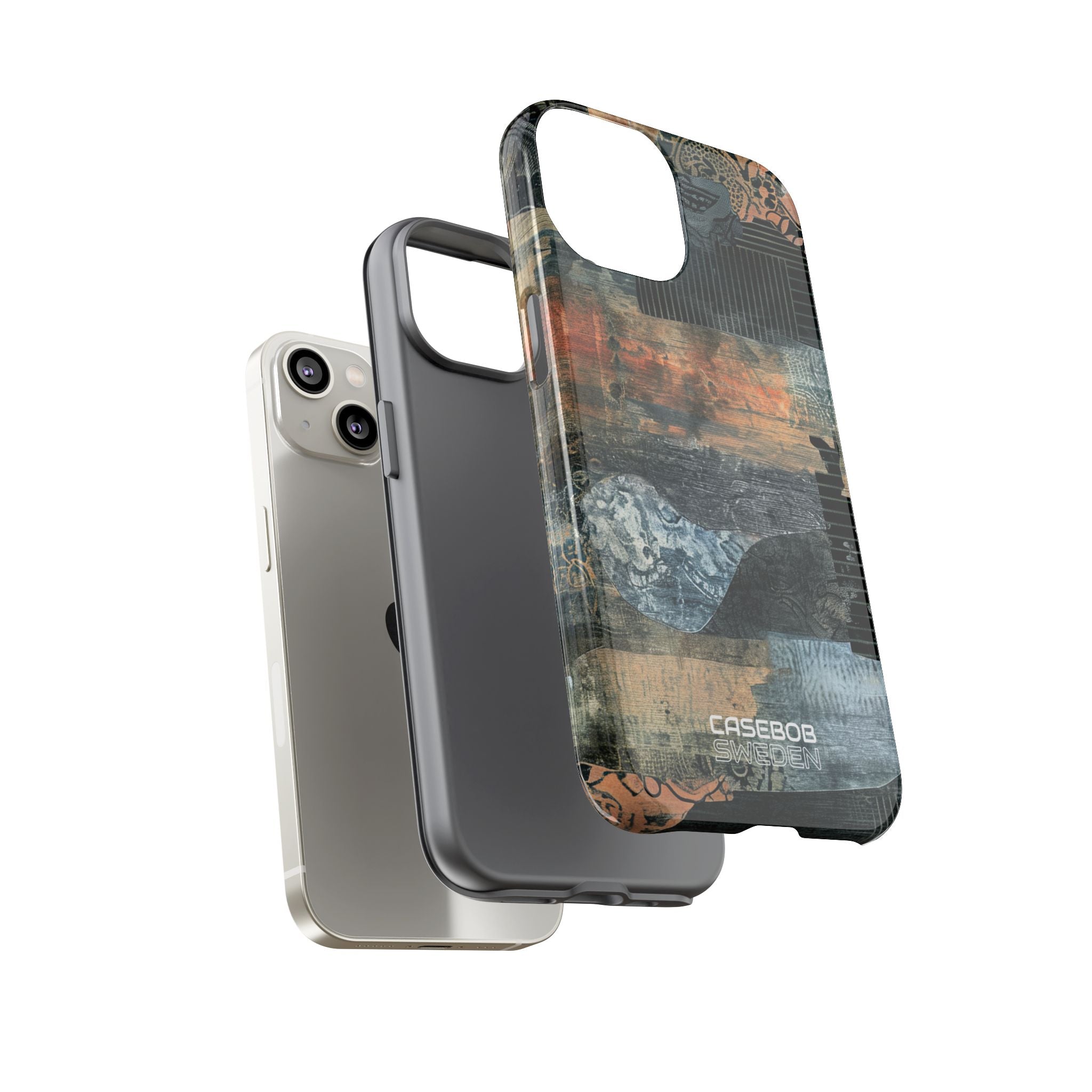 Rust Bloom Tangle iPhone 14 - Tough