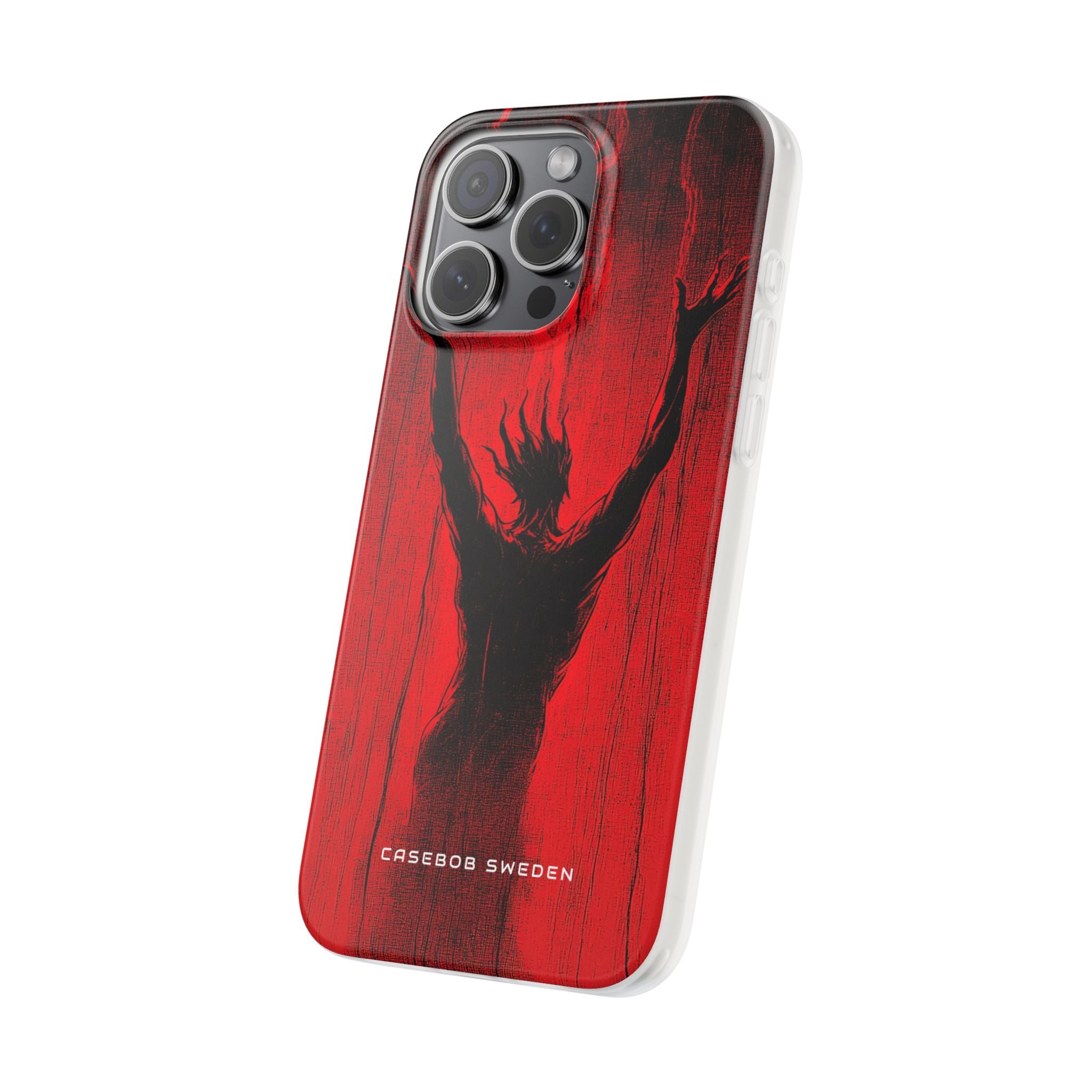 Crimson Despair iPhone 15 - Flexi Phone Case