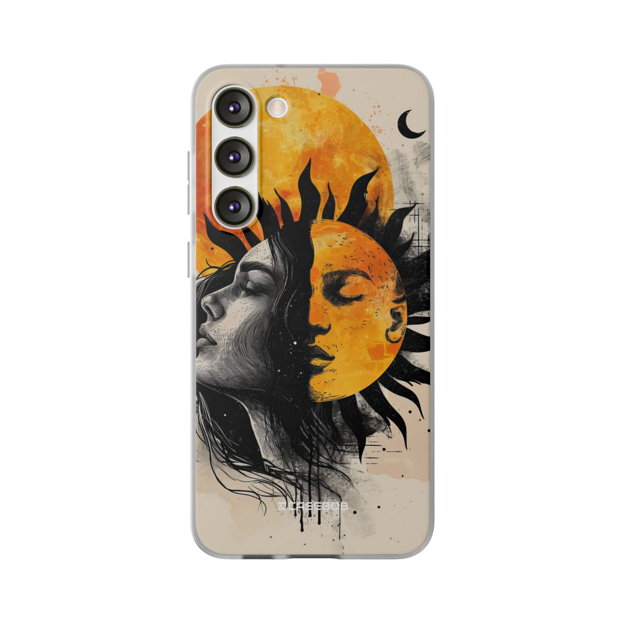 Sunlit Duality | Flexible Phone Case for Samsung Galaxy