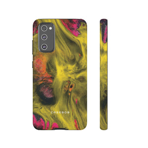 Yellow Ink Art - Protective Phone Case