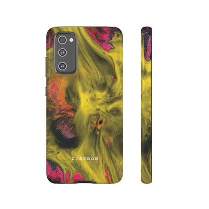 Yellow Ink Art - Protective Phone Case