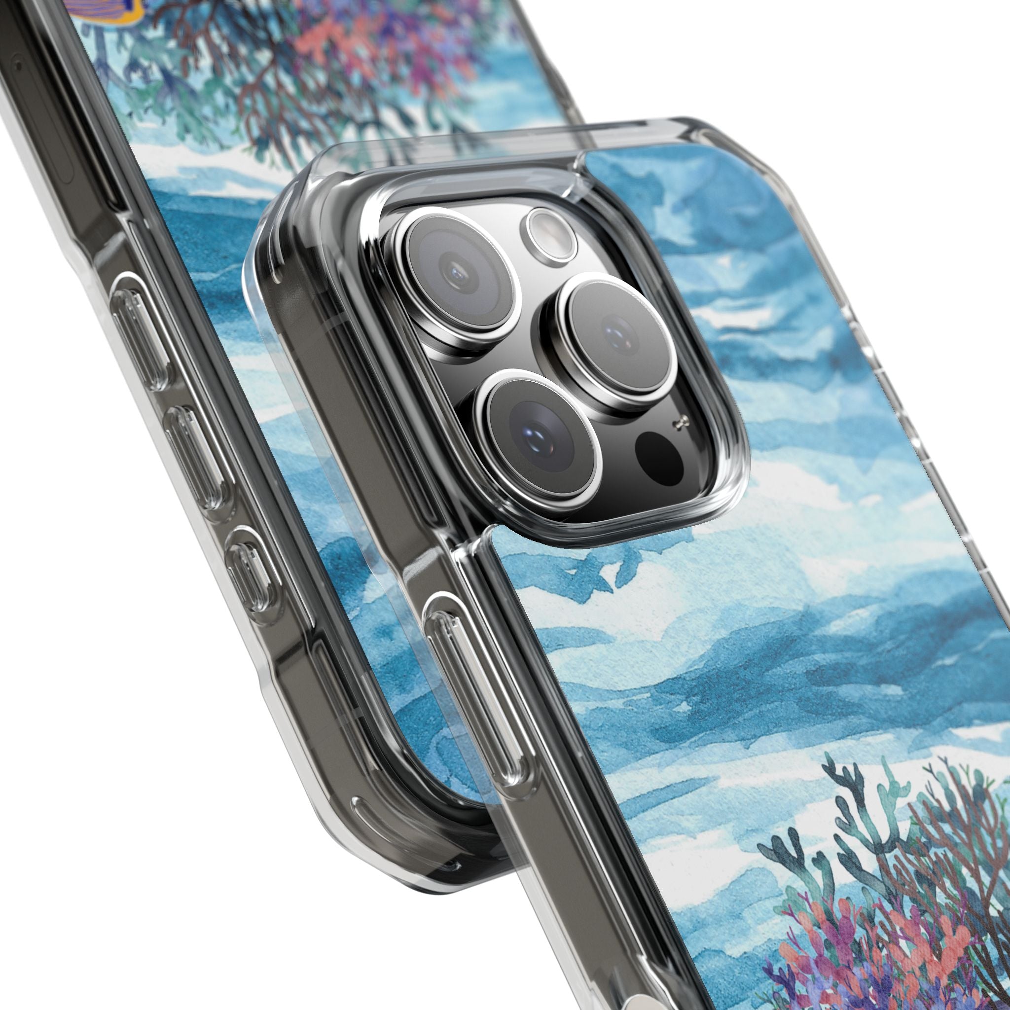 Aquatic Life Watercolors iPhone Case - Impact