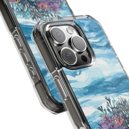 Aquatic Life Watercolors iPhone Case - Impact