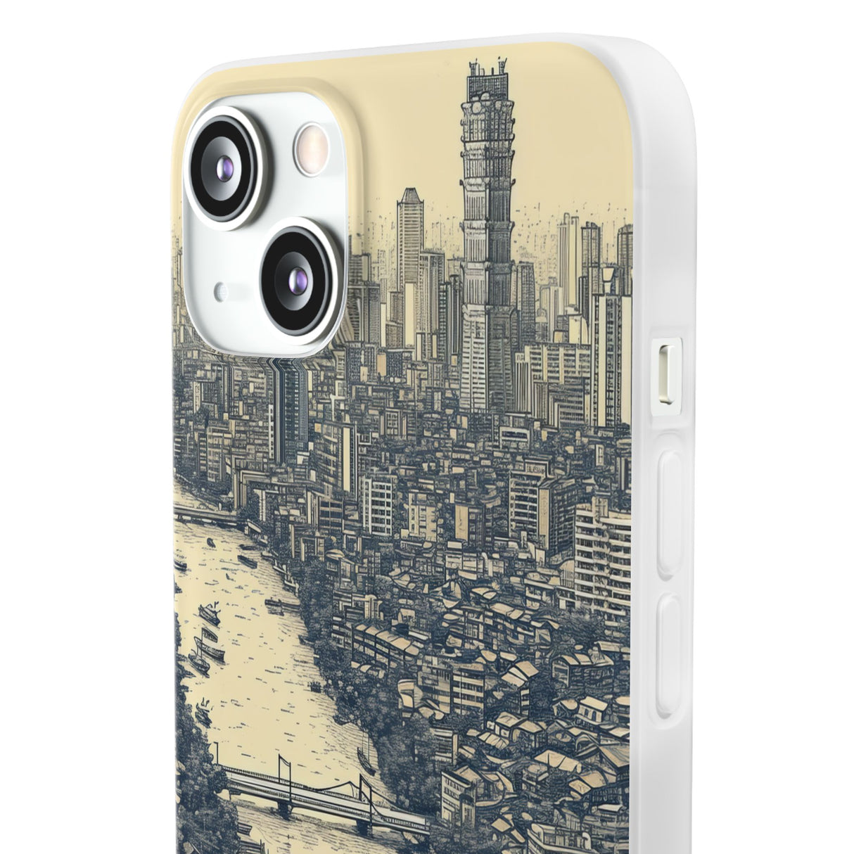 Nostalgic Metropolis | Flexible Phone Case for iPhone