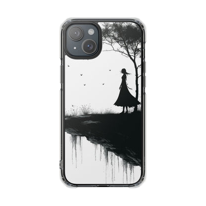 Cliffside Silhouette iPhone 15 Plus Case - Impact