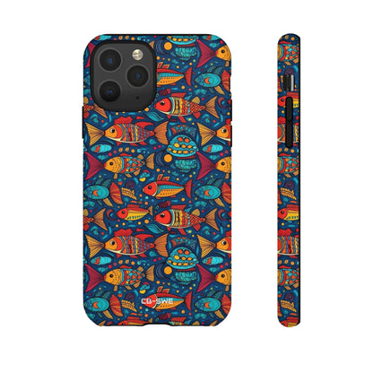 Fish Dance Joyfully - iPhone Case