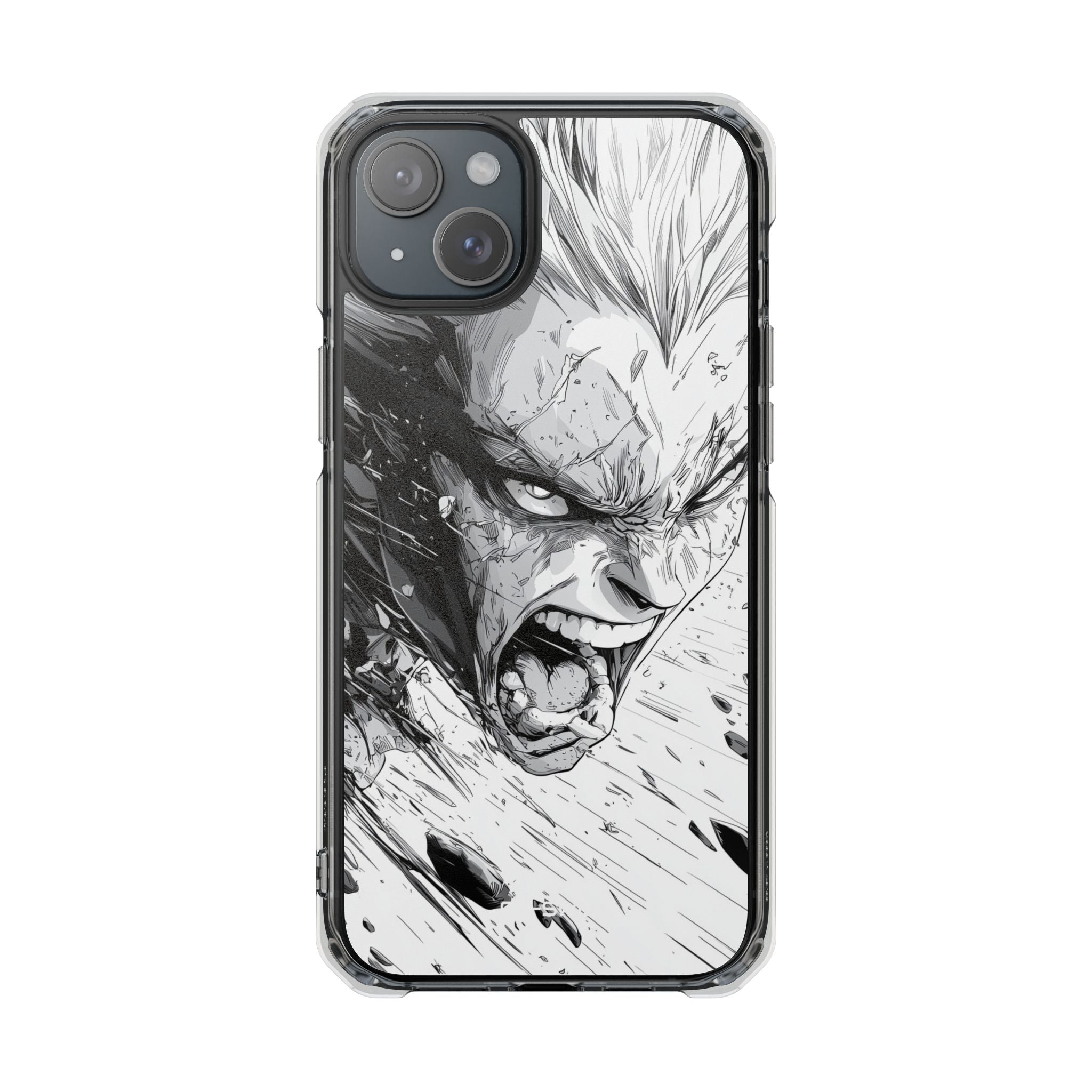 Fierce Emotion Erupts iPhone Case - Impact