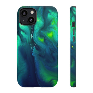 Northen Light Ink Art iPhone Case (Protective) iPhone 13 Matte Phone Case