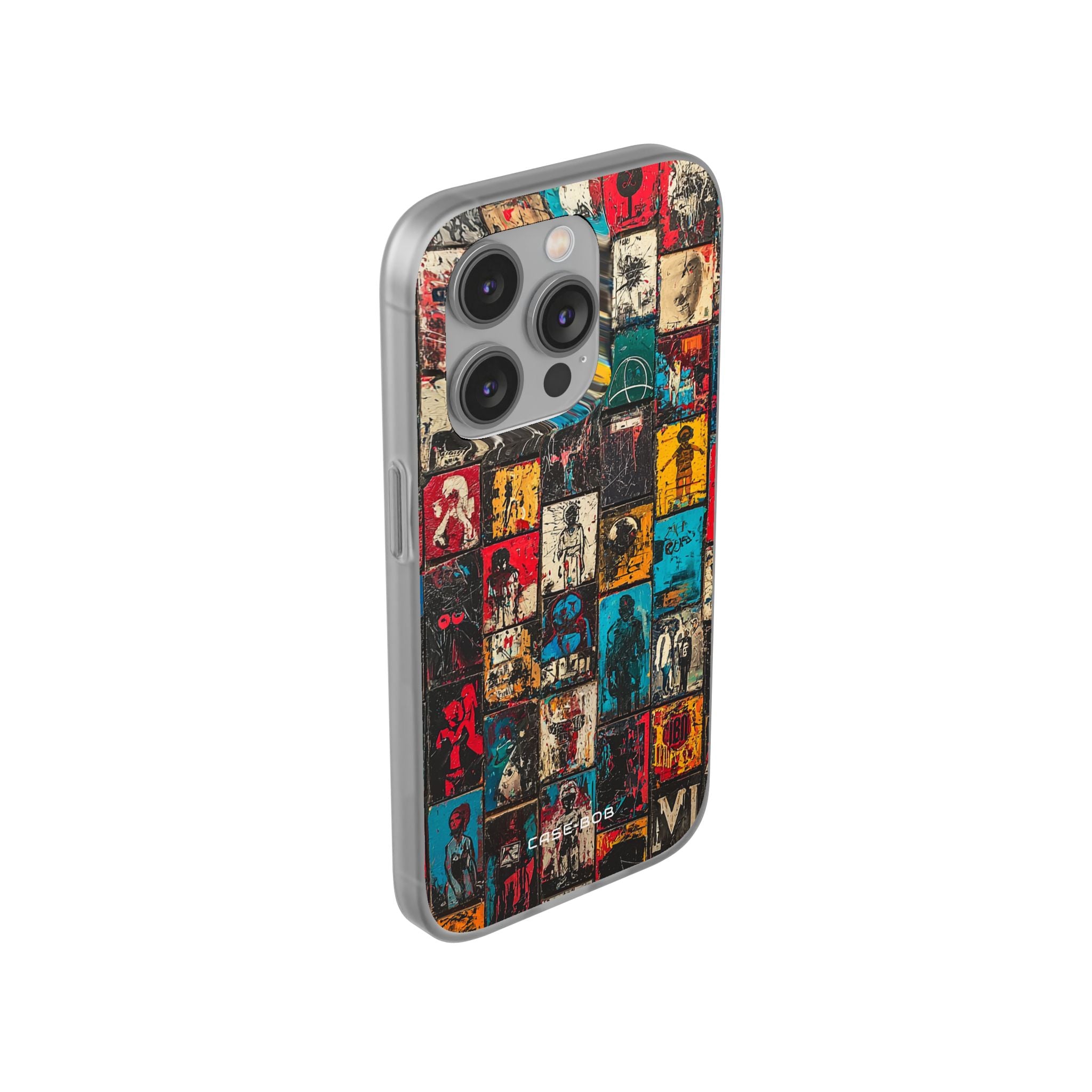 Figured Grid iPhone 14 Pro Case - Soft