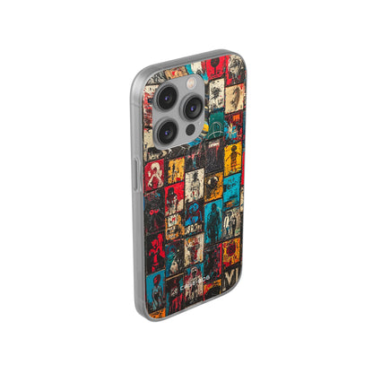 Figured Grid iPhone 14 Pro Case - Soft