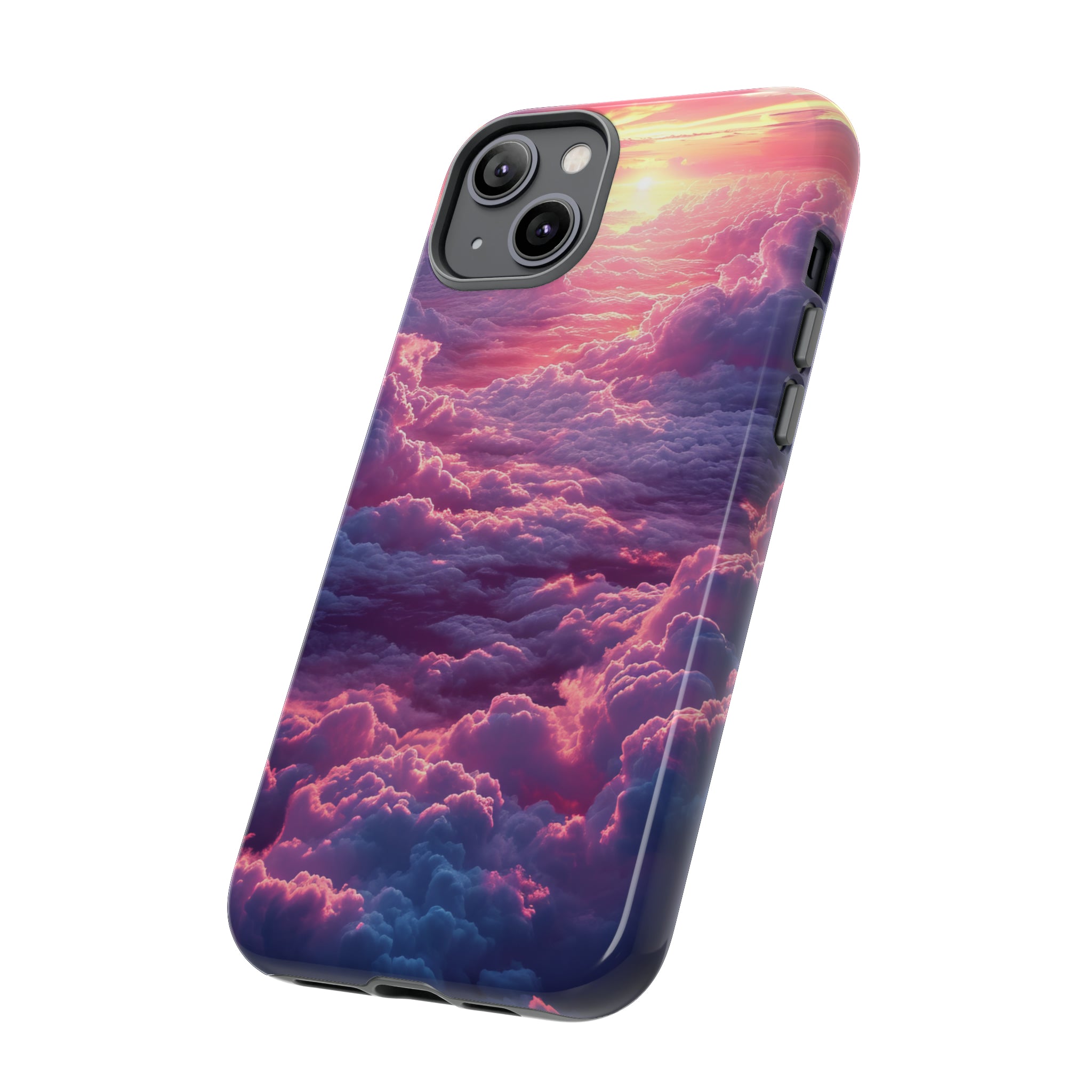 Pink Clouds Serenity - Protective Phone Case