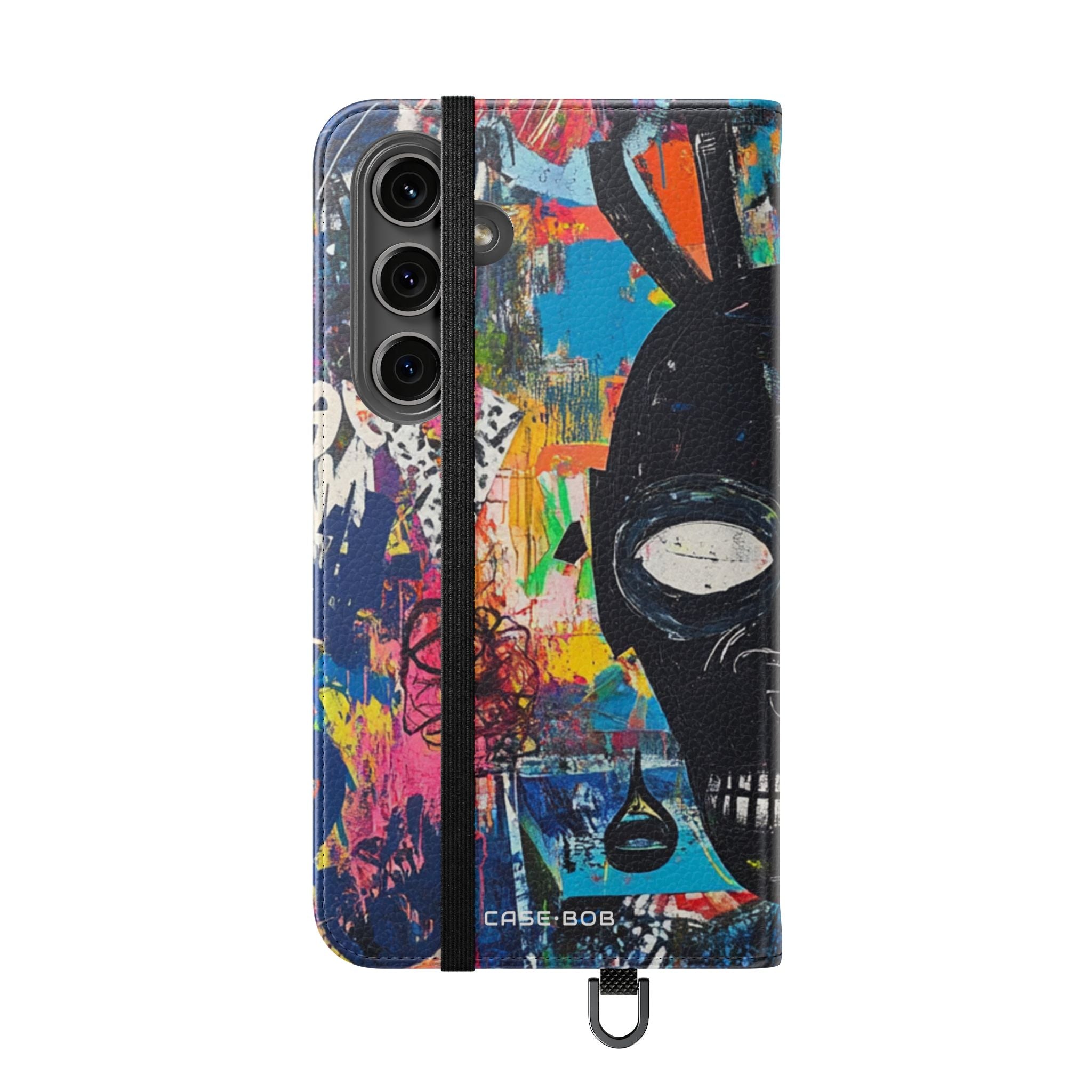 Neon Skull Burst - Samsung S24 Plus Case - Wallet