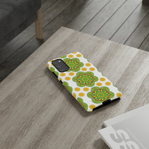 Lime Mandela - Protective Phone Case