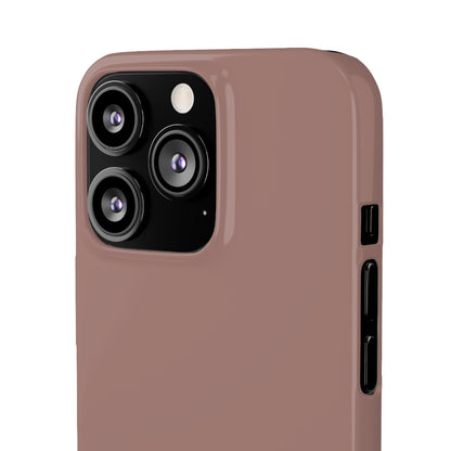 Burnished Brown iPhone Case (Slim) Phone Case