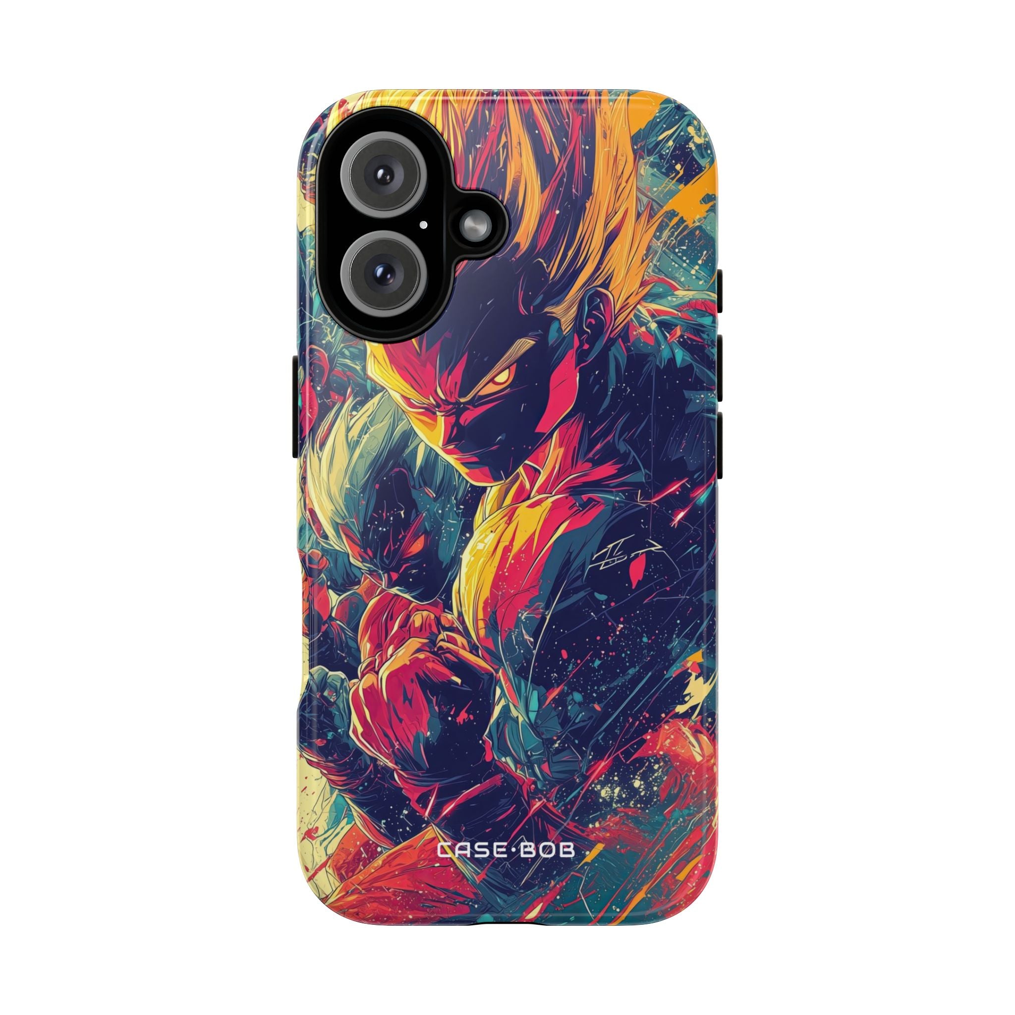 Yellow Fury iPhone 16 Plus Case - Tough