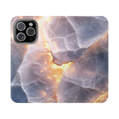Krystalkløver Glød - iPhone 16 Pro Cover - Pung