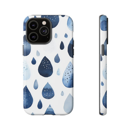 Droplets Flow Softly - iPhone Case
