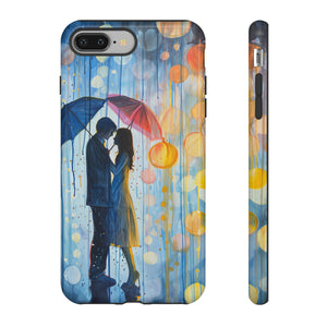 Rainy Day Love Umbrellas - Protective Phone Case